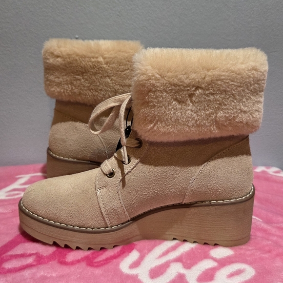 Style & Co Women's Iggyy Lace-Up Wedge Boots, Size 6M - Picture 7 of 9